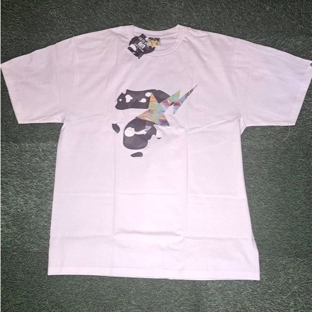 BAPE Ape Face Sta Glow In The Dark Tee